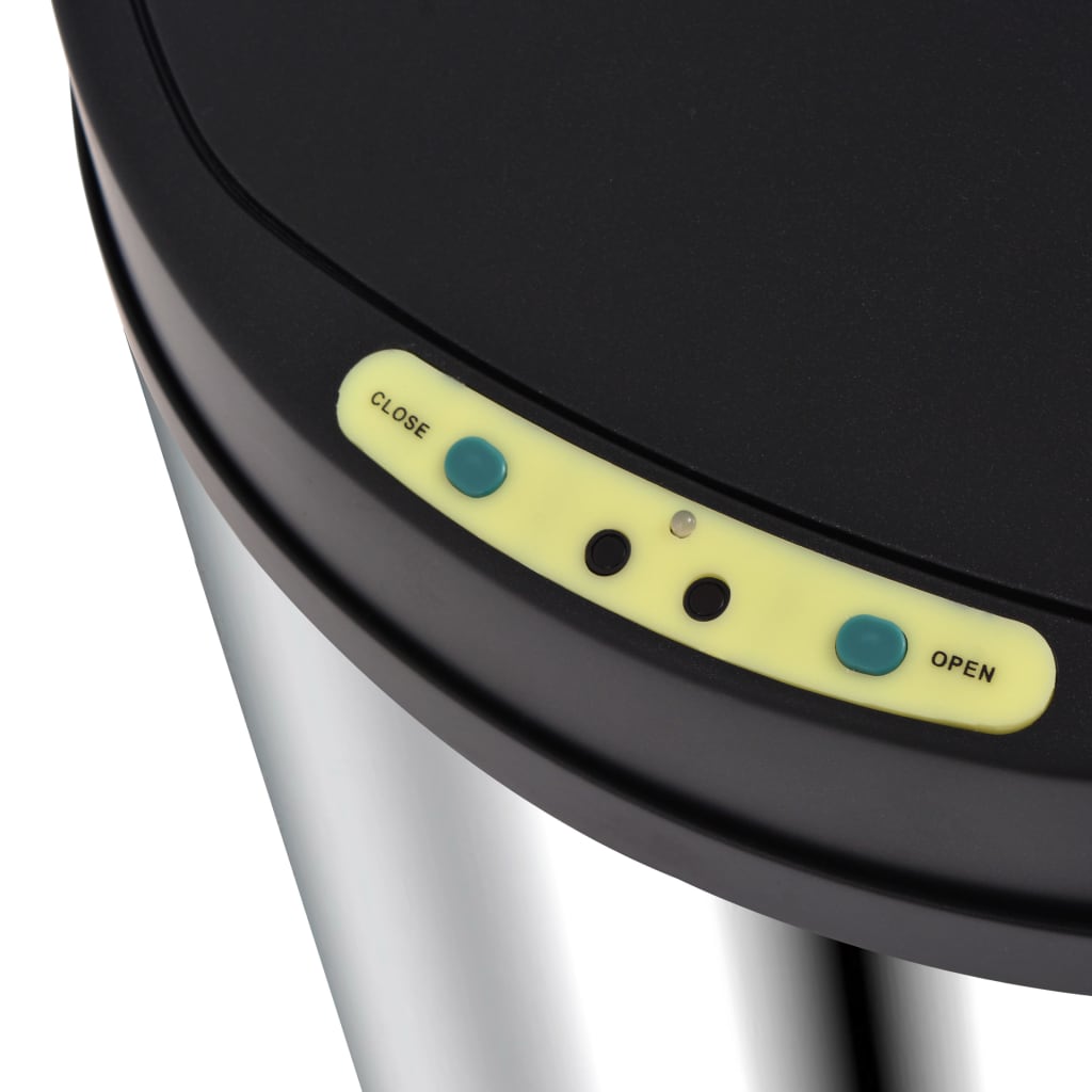 Prullenbak Met Automatische Sensor 42 L Roestvrij Staal