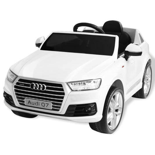 Elektrische Speelgoedauto Audi Q7 6 V Wit