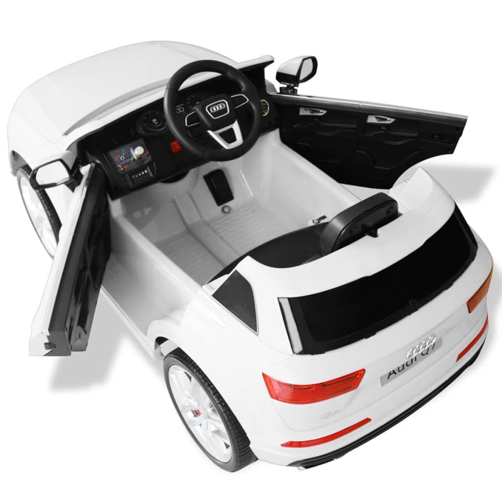 Elektrische Speelgoedauto Audi Q7 6 V Wit