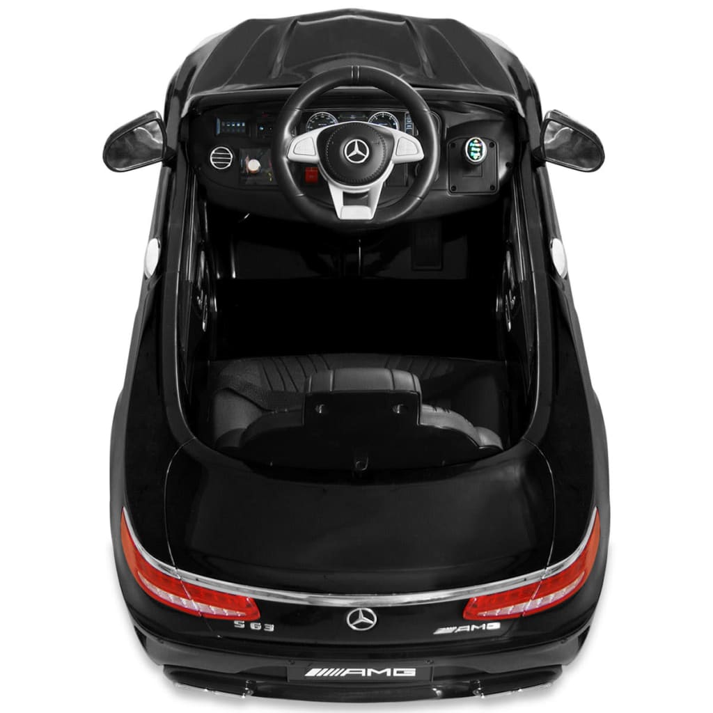 Elektrische Speelgoedauto Mercedes Benz Amg S63 12 V Zwart