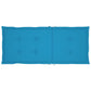 Tuinstoelkussens 4 St 120X50X3 Cm Blauw
