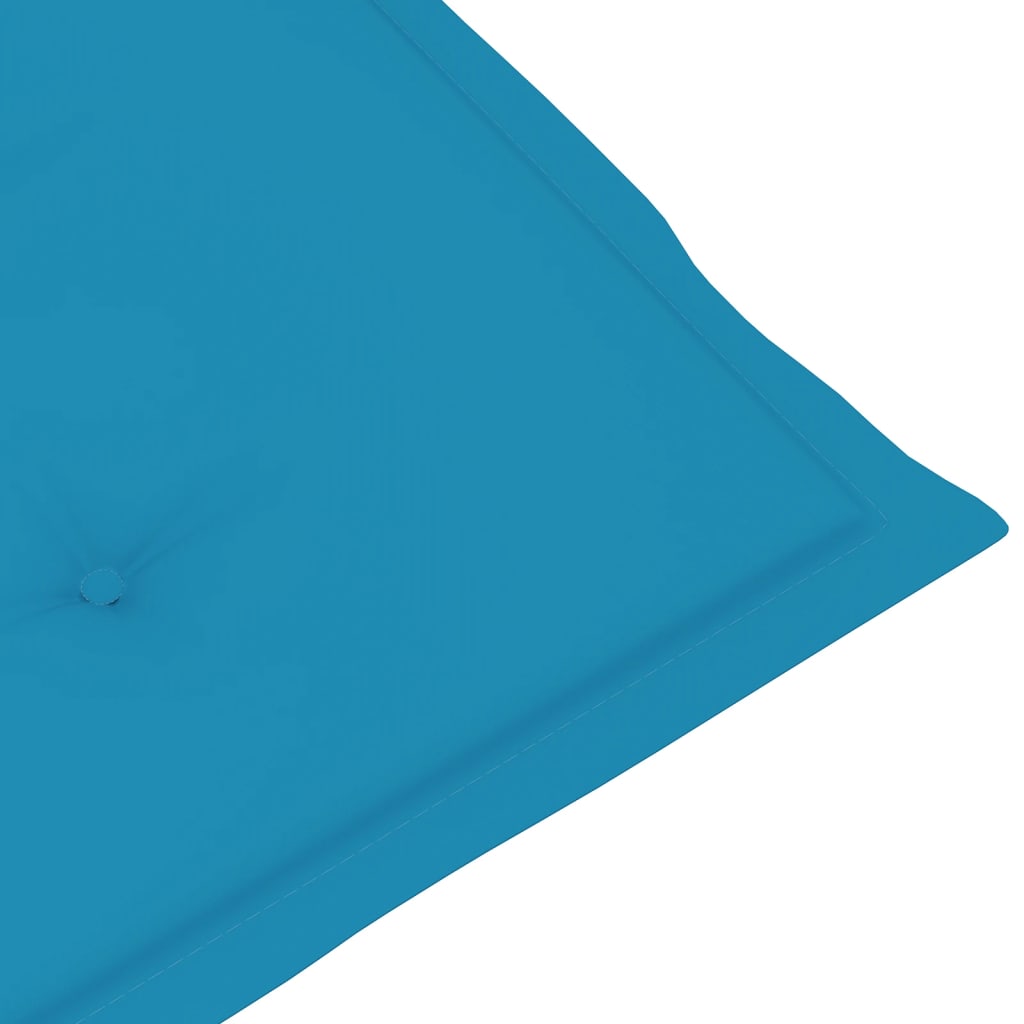 Tuinstoelkussens 4 St 120X50X3 Cm Blauw