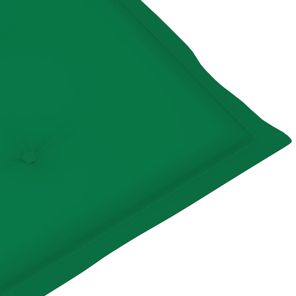 Tuinstoelkussens 2 St 120X50X3 Cm Groen