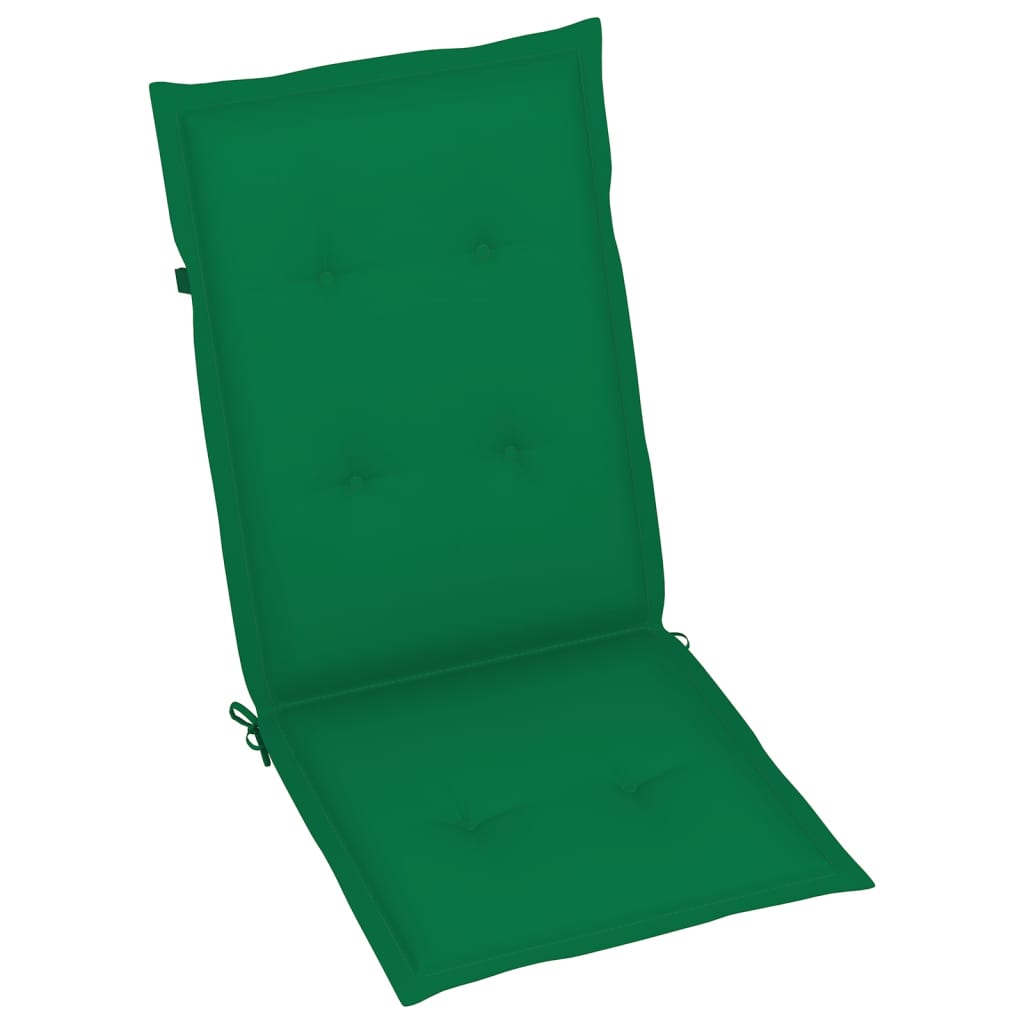 Tuinstoelkussens 4 St 120X50X3 Cm Groen