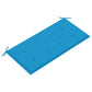 Tuinbankkussen 100X50X3 Cm Blauw