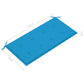 Tuinbankkussen 100X50X3 Cm Blauw