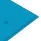 Tuinbankkussen 150X50X3 Cm Blauw