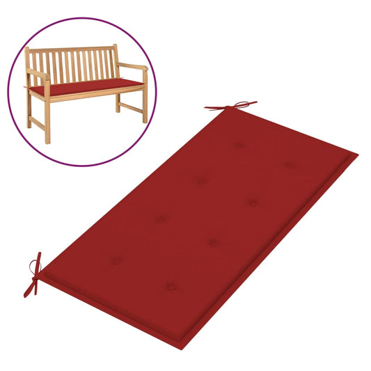 Tuinbankkussen 100X50X3 Cm Rood