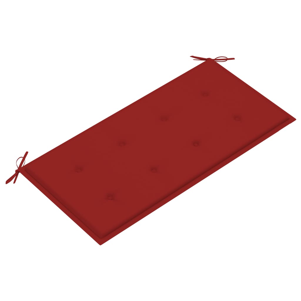 Tuinbankkussen 100X50X3 Cm Rood