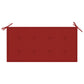 Tuinbankkussen 100X50X3 Cm Rood