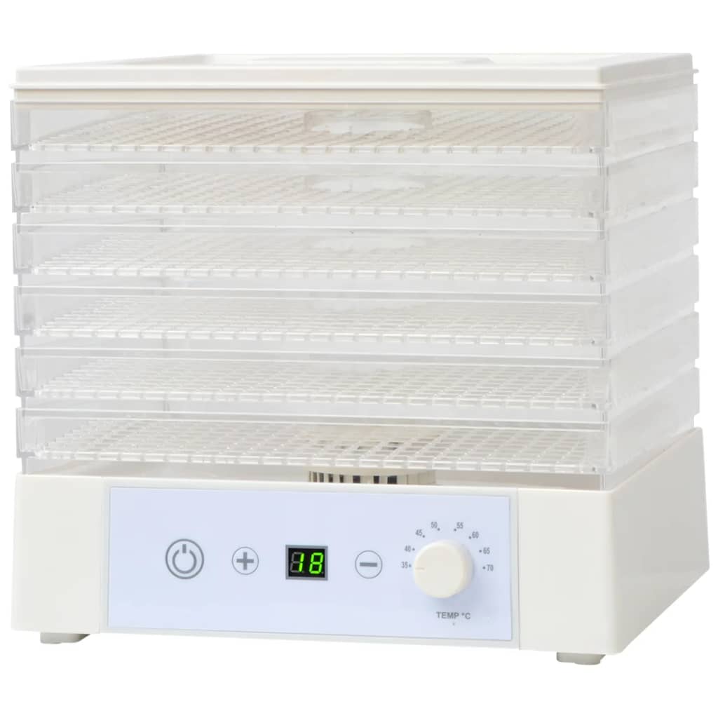 Voedseldroger Met 6 Lades 250 W Wit