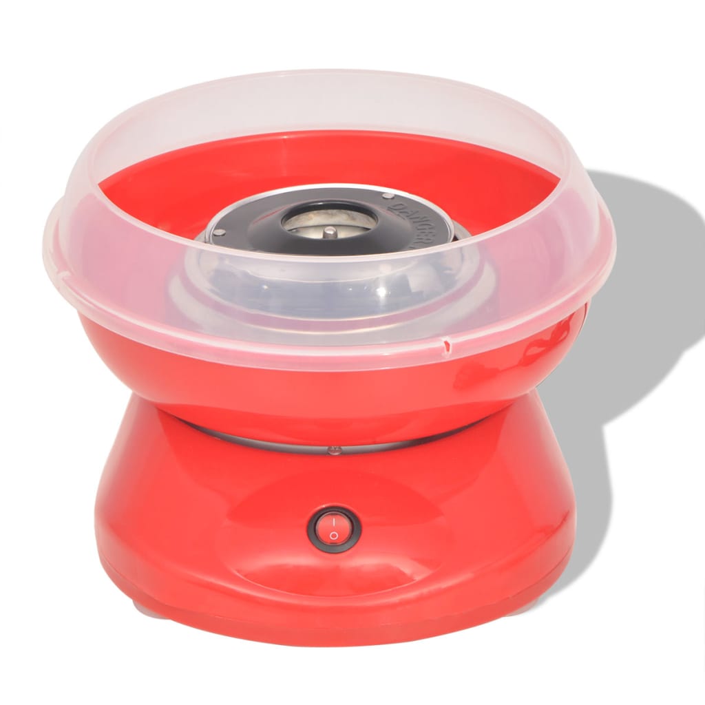 Suikerspinmachine 480 W Rood