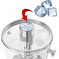 Dubbele Sapdispenser Roestvrij Staal 2X8 L