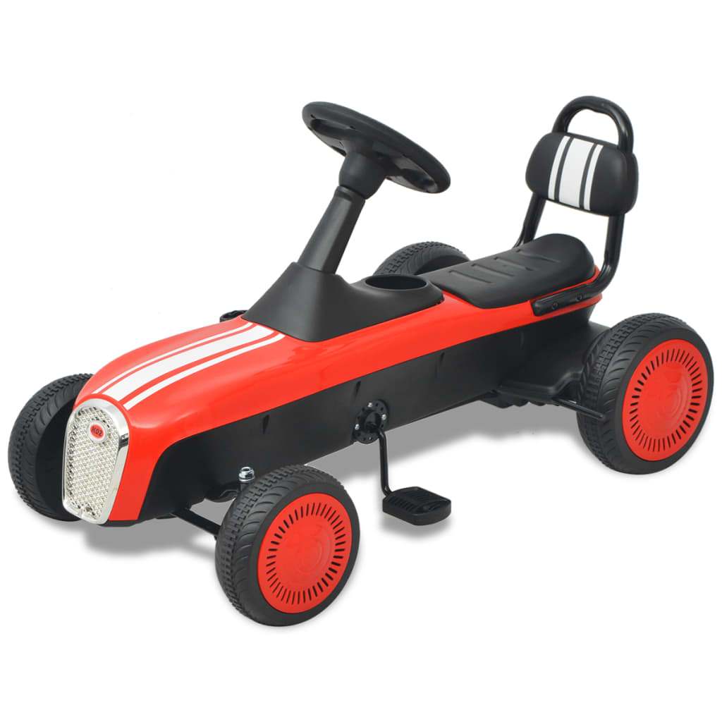 Skelter Met Pedalen Rood