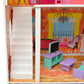 Poppenhuis 3 Verdiepingen 73X32X116 Cm Hout