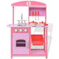 Speelgoedkeuken Roze 60X27X83 Cm Hout