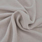 Stoelhoezen Stretch 4 Stuks Beige Polyester Ribstof