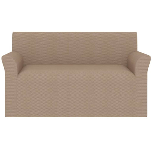 Meubelhoes Voor Bank Stretch Piqué Beige