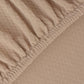 Meubelhoes Voor Bank Stretch Piqué Beige