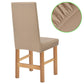 Meubelhoes Voor Stoel Stretch Piqué Beige 4 St