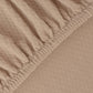 Meubelhoes Voor Stoel Stretch Piqué Beige 4 St