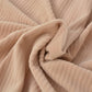 Meubelhoes Voor Leunstoel Stretch Gestreept Beige En Wit