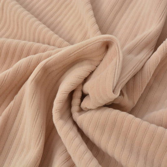 Meubelhoes Voor Leunstoel Stretch Gestreept Beige En Wit