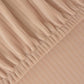 Meubelhoes Voor Bank Stretch Beige Brede Streep