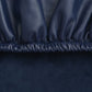 Meubelhoes Voor Stoel Stretch Marineblauw Imitatie Suède 2 St