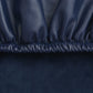 Meubelhoes Voor Stoel Stretch Marineblauw Imitatie Suède 4 St