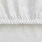 Stoelhoes Stretch Wit 183X76X74 Cm Imitatie Suède 2 St