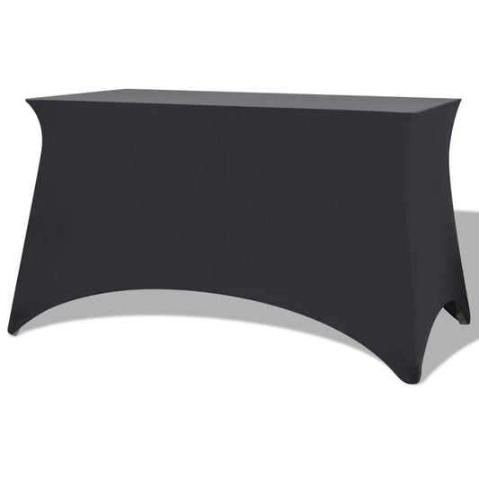 Tafelhoes Stretch Antraciet 183X76X74 Cm 2 St