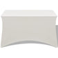 Tafelhoes Stretch 120X60,5X74 Cm Crème 2 St