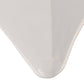 Tafelhoes Stretch 120X60,5X74 Cm Crème 2 St