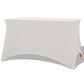 Tafelhoes Stretch 183X76X74 Cm Crème 2 St