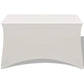 Tafelhoes Stretch 183X76X74 Cm Crème 2 St