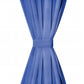 Gordijnen Met Metalen Ringen Verduisterend 135X175 Blauw 2 St