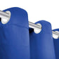 Gordijnen Met Metalen Ringen Verduisterend 135X175 Blauw 2 St
