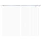 Draadgordijnen 2 St 100X250 Cm Wit