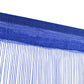 Draadgordijnen 100X250 Cm Blauw 2 St