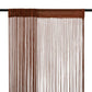Draadgordijnen 100X250 Cm Bruin 2 St