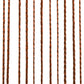 Draadgordijnen 100X250 Cm Bruin 2 St