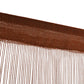 Draadgordijnen 100X250 Cm Bruin 2 St