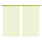 Draadgordijnen 100X250 Cm Groen 2 St