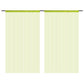 Draadgordijnen 140X250 Cm Groen 2 St