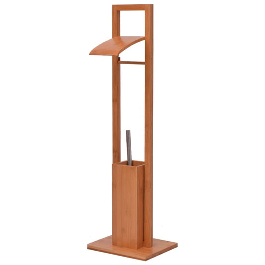 Toiletrolhouder Bamboe 20X24,5X81,5 Cm