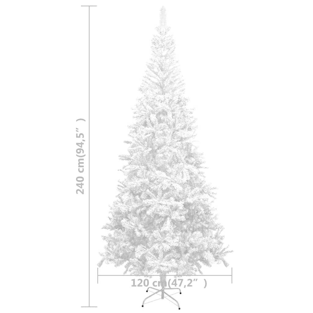 Kunstkerstboom Wit L 240 Cm