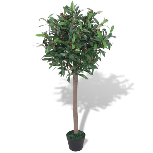 Kunst Laurierboom Plant Met Pot 120 Cm Groen