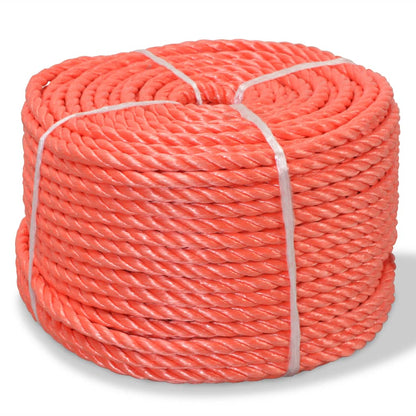 Touw Gedraaid 10 Mm 100 M Polypropyleen Oranje