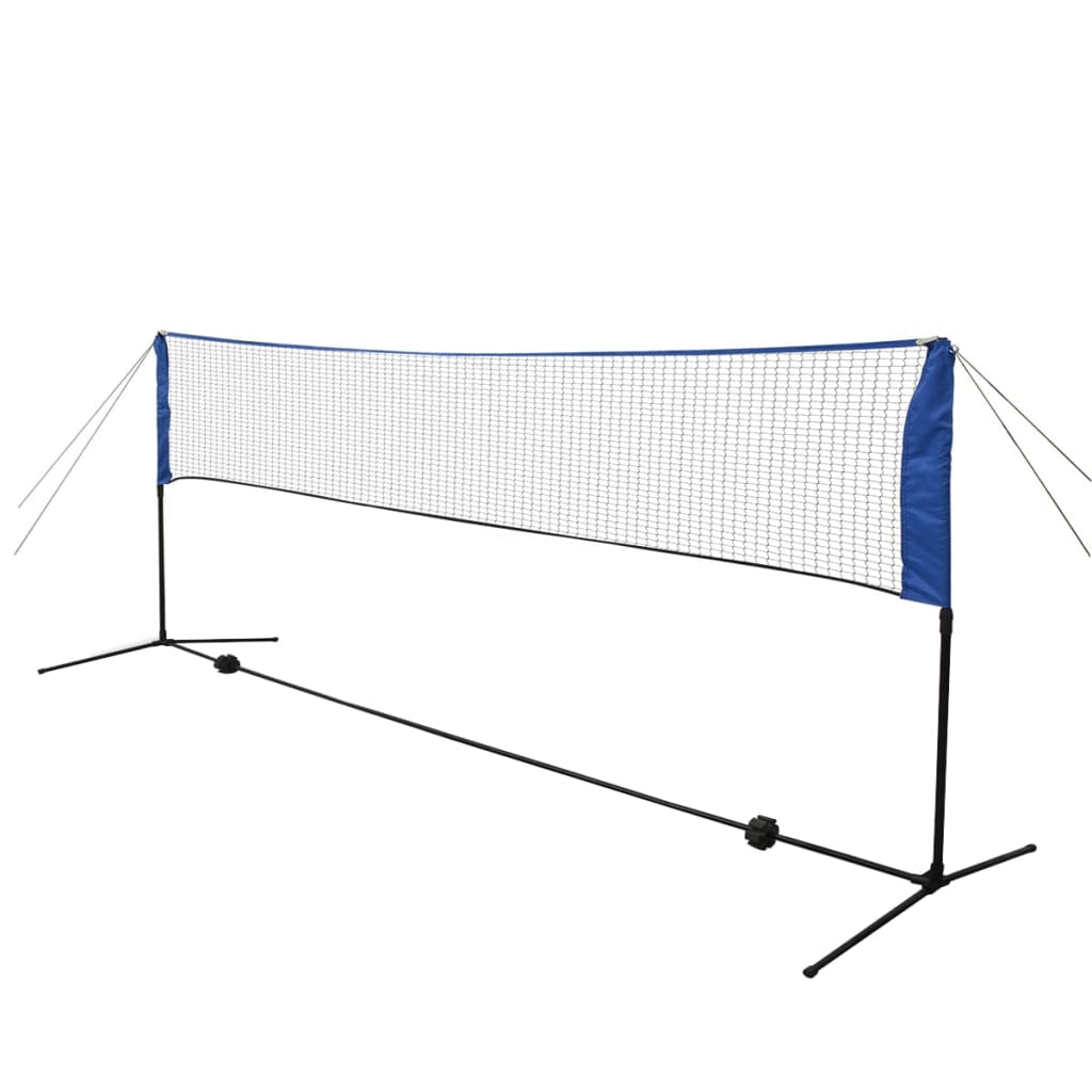 Badminton Net Met Shuttles 300X155 Cm